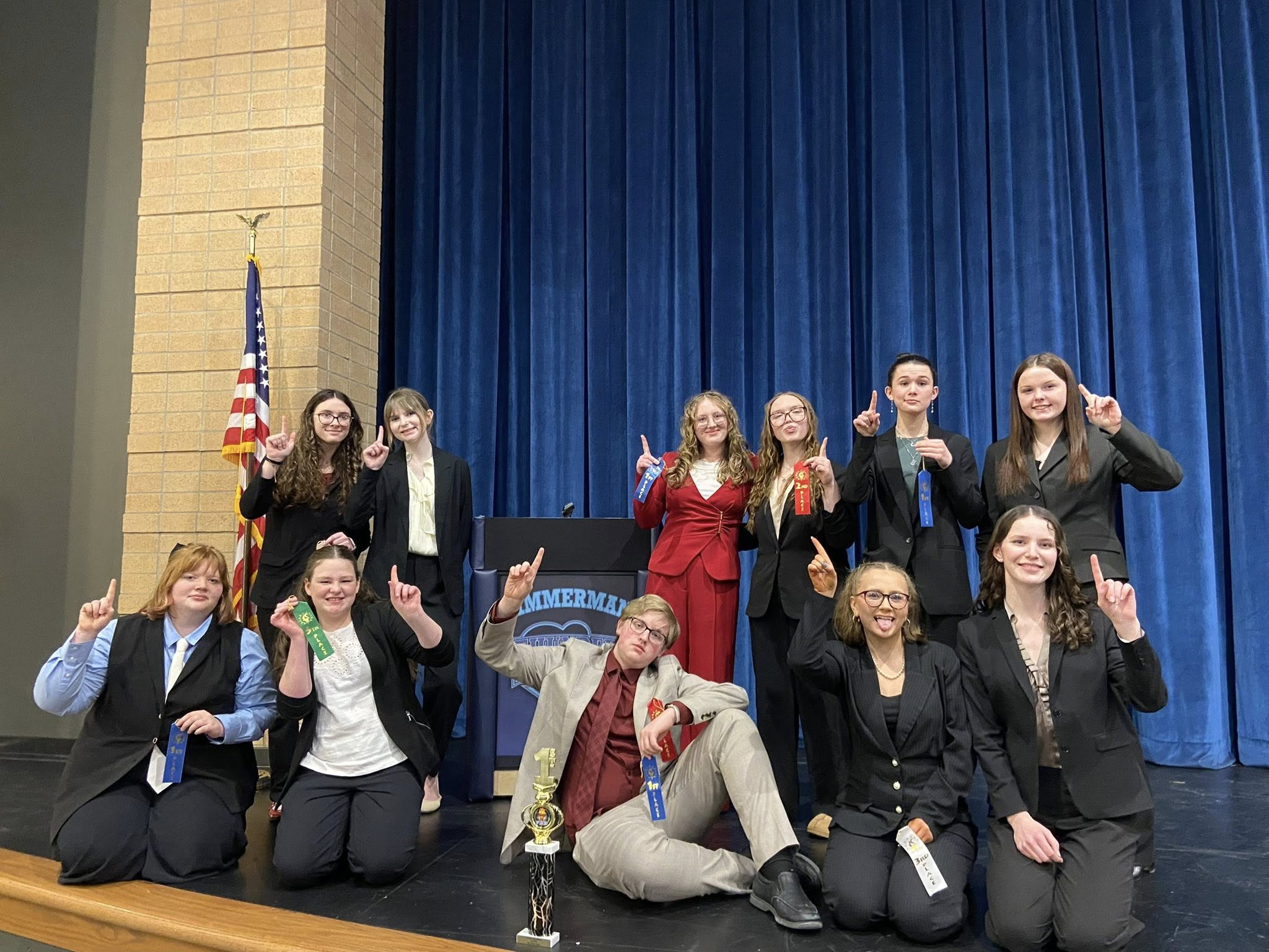 Rock Ridge Speech takes first place in Zimmerman